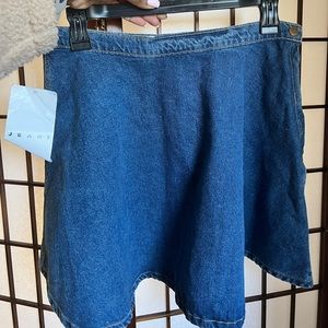 American Apparel Jean Skirt